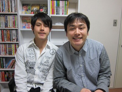 DVD「漫才 する彦やる蔵」を発売したオジンオズボーン。