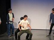 スベった森田を「ドン！」と全力でフォローする篠宮。