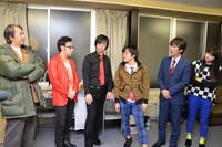 初回公演反省会の模様。