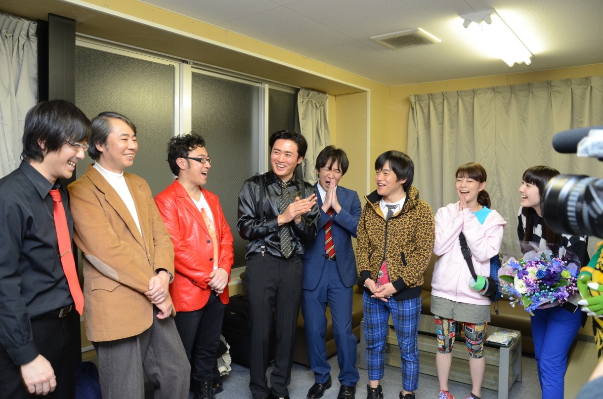 最終公演反省会の模様。