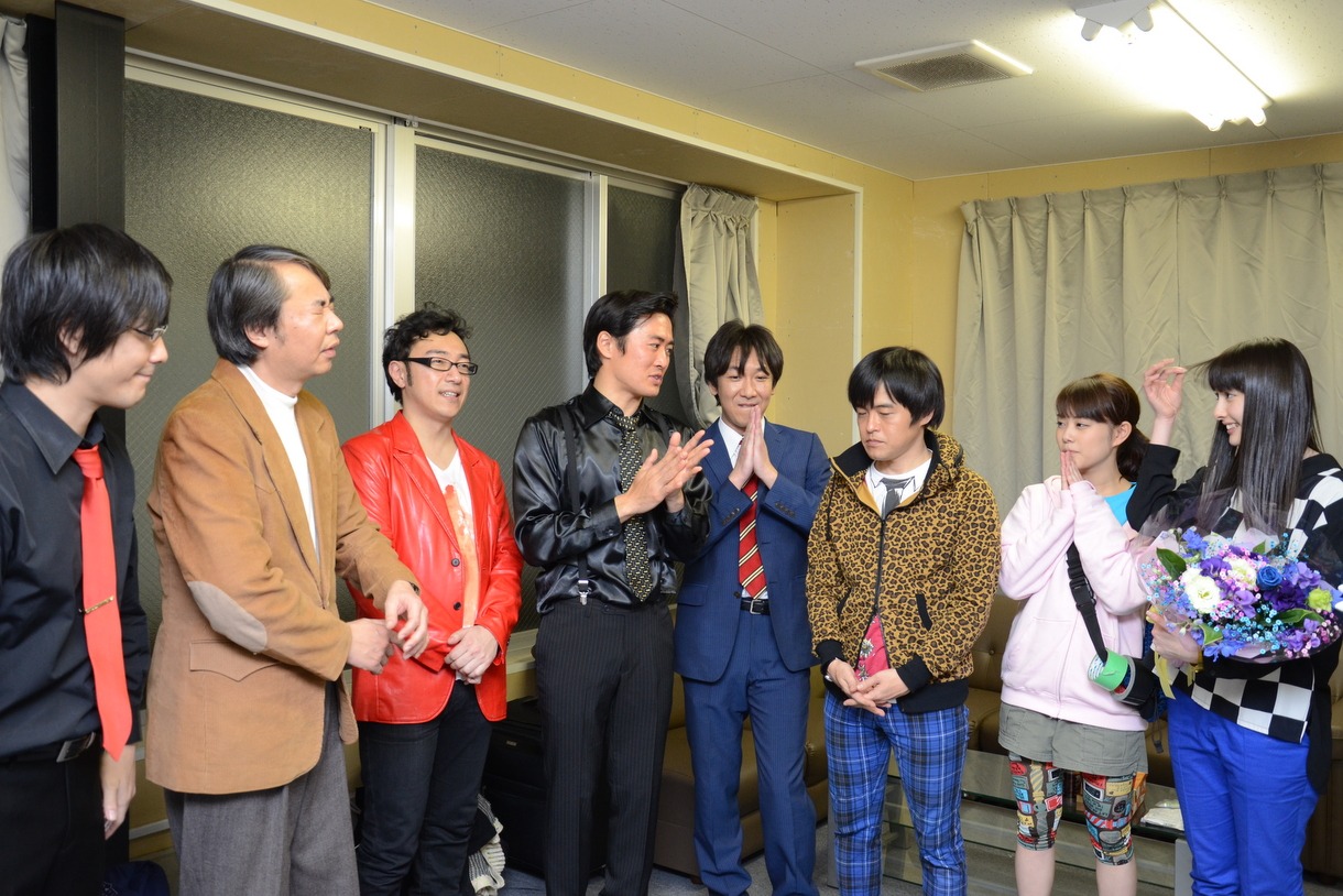 最終公演反省会の模様。