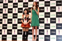 キンタロー。（左）と道端アンジェリカ（右）。