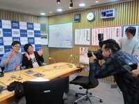 オフィシャル写真撮影の様子。