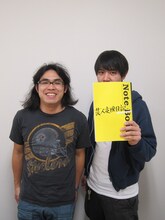 3月17日（日）、大阪・OBP円形ホールにて上演される舞台「『芸人交換日記』～リーディングシアター～」大阪公演に出演するロッチ。