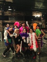 この日のクラブを飾ったジュリアルガールズたち。