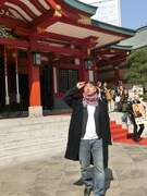 神社が似合うRG。