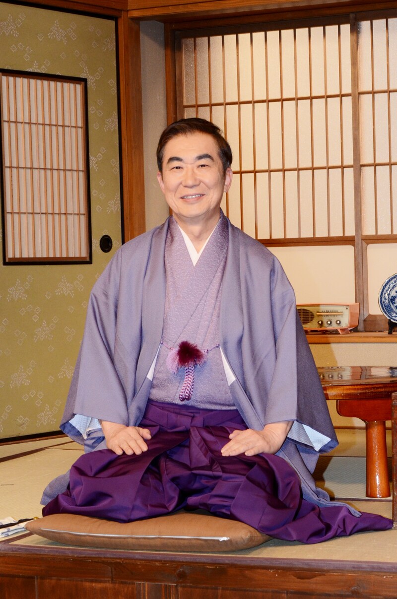 「桂文枝の演芸図鑑」で司会を務める桂文枝。