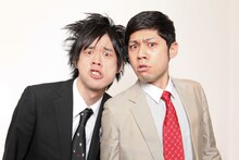 惜しくも2位となったしんのすけとシャン。