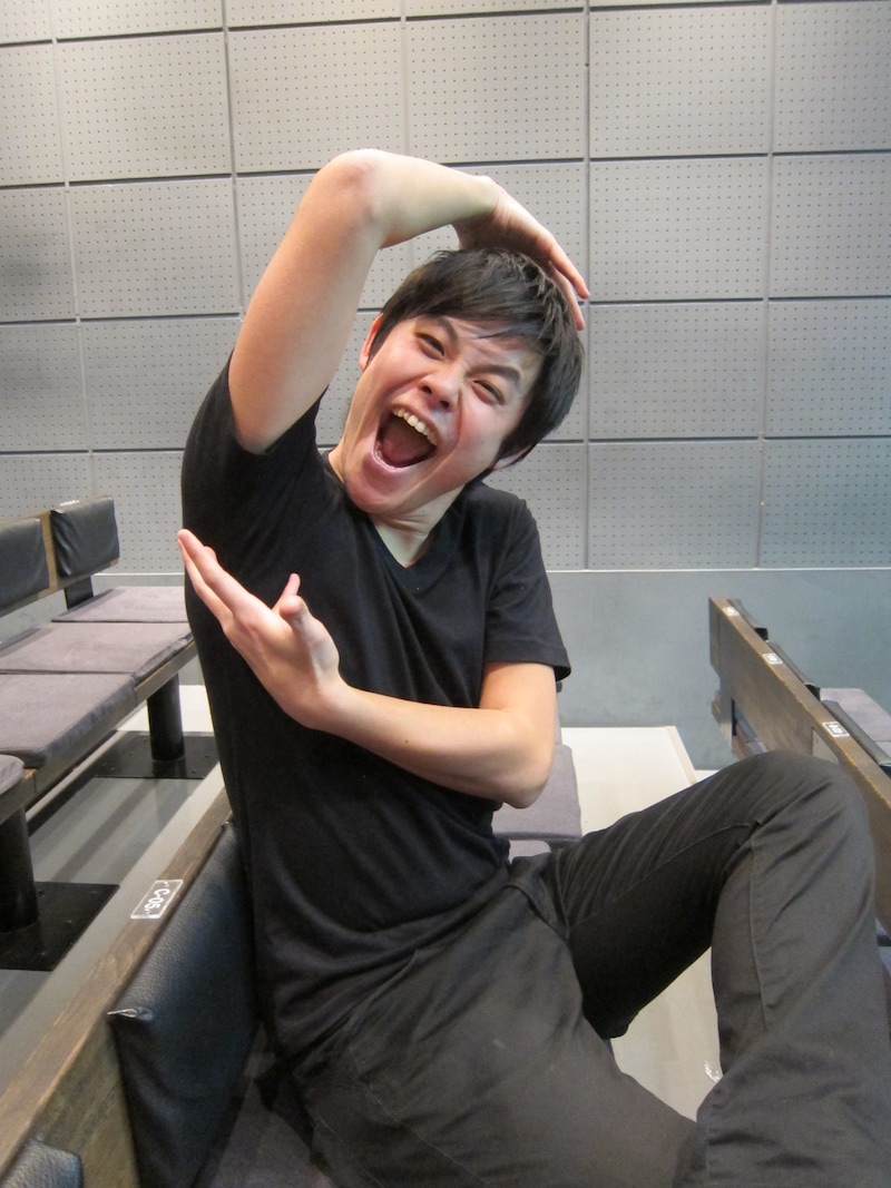 3月21日（木）、東京・松竹芸能 新宿角座にて行われる新ライブ「ノーセンスユニークボケ王決定戦」に出演するオジンオズボーン篠宮。