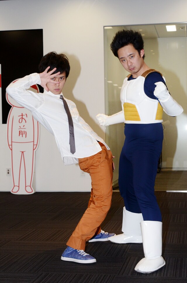 よしよし動画の生番組「生の空気読み。」に出演した、西村ヒロチョ（左）、R藤本（右）。