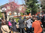 車折神社で撮影タイム。