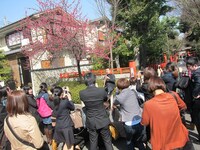 車折神社で撮影タイム。