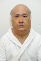 特殊メイクでヒッチコックに扮した爆笑問題・田中 (C)2012 Twentieth Century Fox. All Rights Reserved.