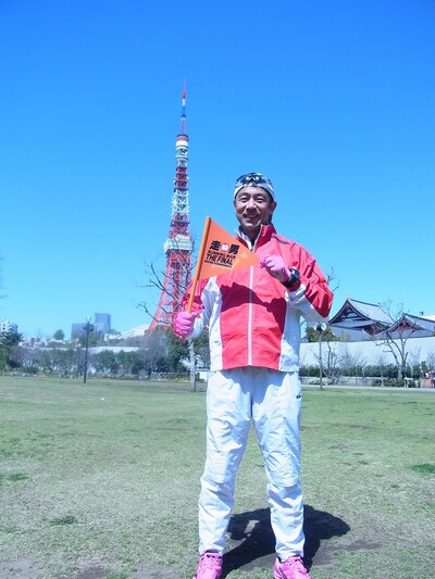 「走る男」シリーズ完結編となる「走る男THE FINAL～ニッポン一周ウルトラジョギングの旅～」をスタートさせた森脇健児。