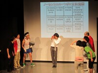 片山の書道家シェーはなぜかモンスターサバイバルに。