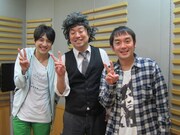 「ゆずのオールナイトニッポンGOLD」(ニッポン放送)にて共演を果たした佐野元Rとゆず。