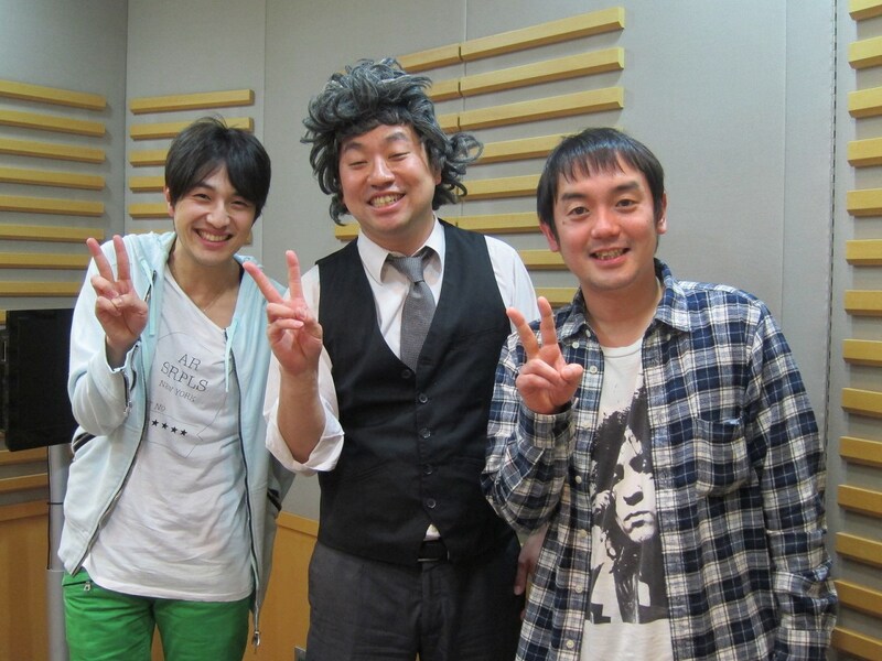 「ゆずのオールナイトニッポンGOLD」(ニッポン放送)にて共演を果たした佐野元Rとゆず。