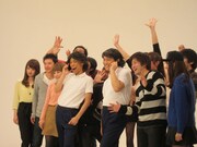 これまでにない大人数でのあたりまえ体操。