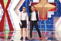 ファイナルステージで熱演し、見事優勝を決めたトレンディエンジェル。(c)NHK