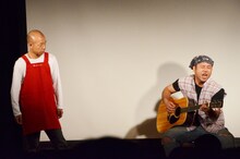 「キングオブ鬼ヶ島」ファイナリスト・バイきんぐの1本目のネタ。「キングオブコント」との2冠を狙った。