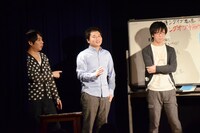 鬼ヶ島。アイアム野田（中央）に対する和田（左端）の文句がとまらず、野田も「たまってるね……」と驚いていた。