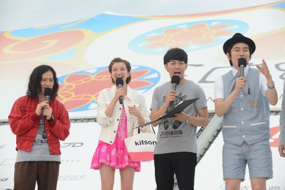 「ちゅらイイ GIRLS UP! ステージ」の模様。