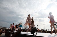 「ちゅらイイ GIRLS UP! ステージ」の模様。