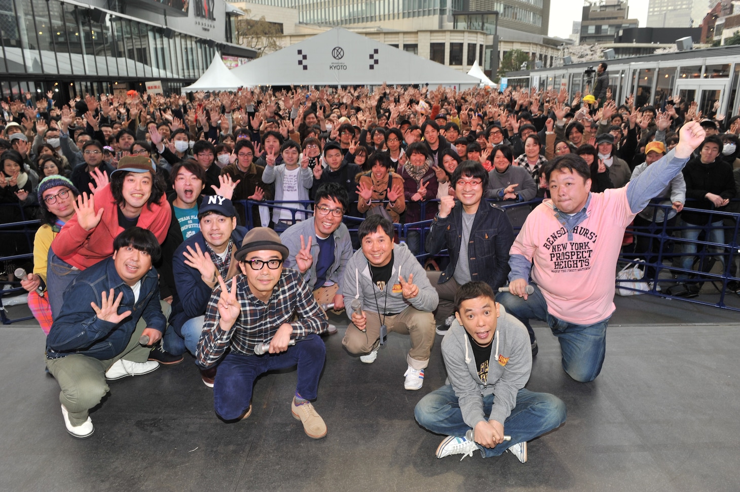 公開生放送「10周年突破記念！ JUNK大集合!!」の模様。(c)TBSラジオ