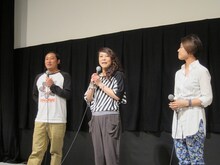 椿鬼奴、ロバート秋山、祖父江里奈監督。