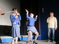 月亭方正にもらったギャグをマンキンでやりきった小笠原。