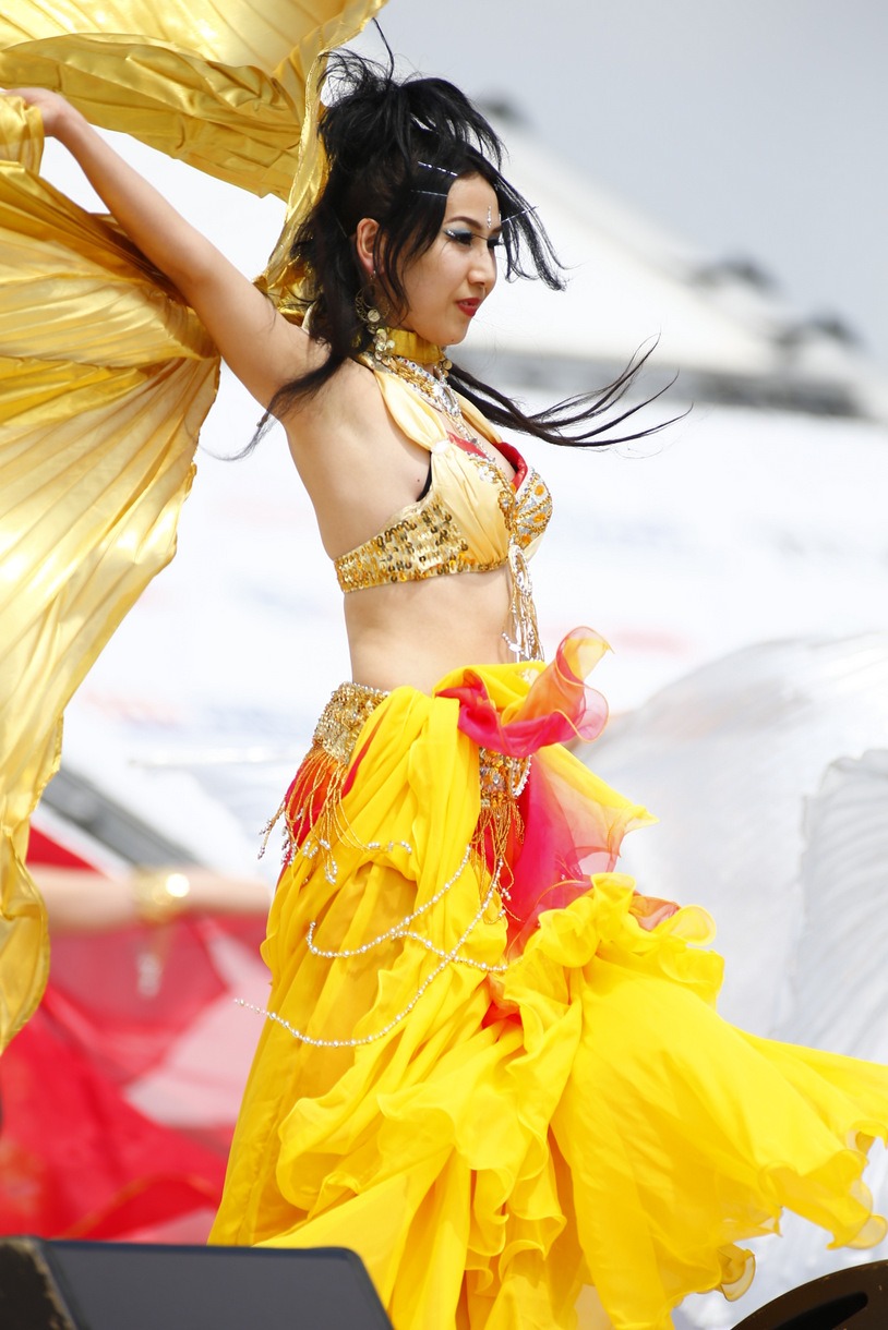 ダンスパフォーマンスの様子