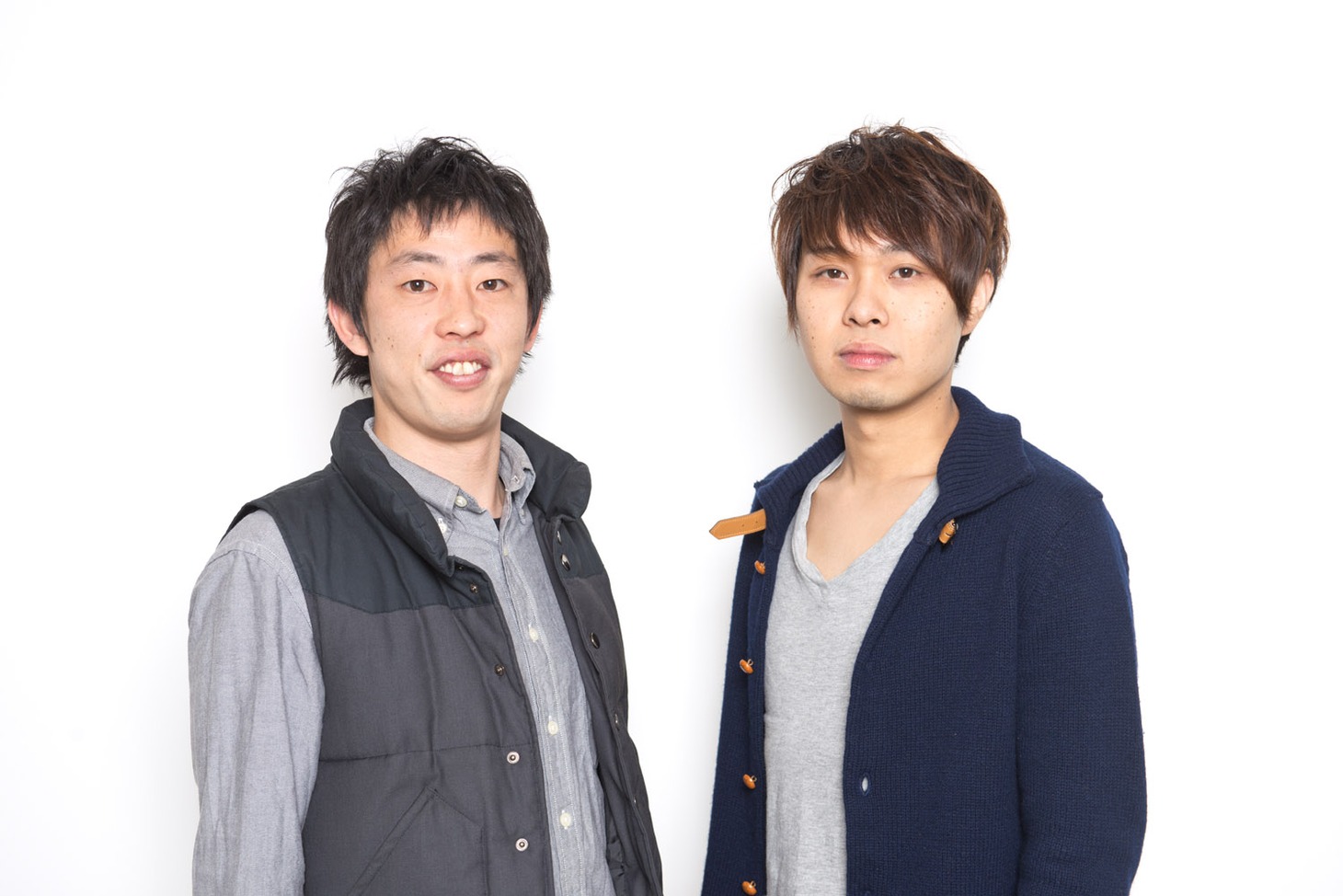 単独ライブ「野良」を開催する、さらば青春の光。左が森田哲矢、右が東口宜隆。