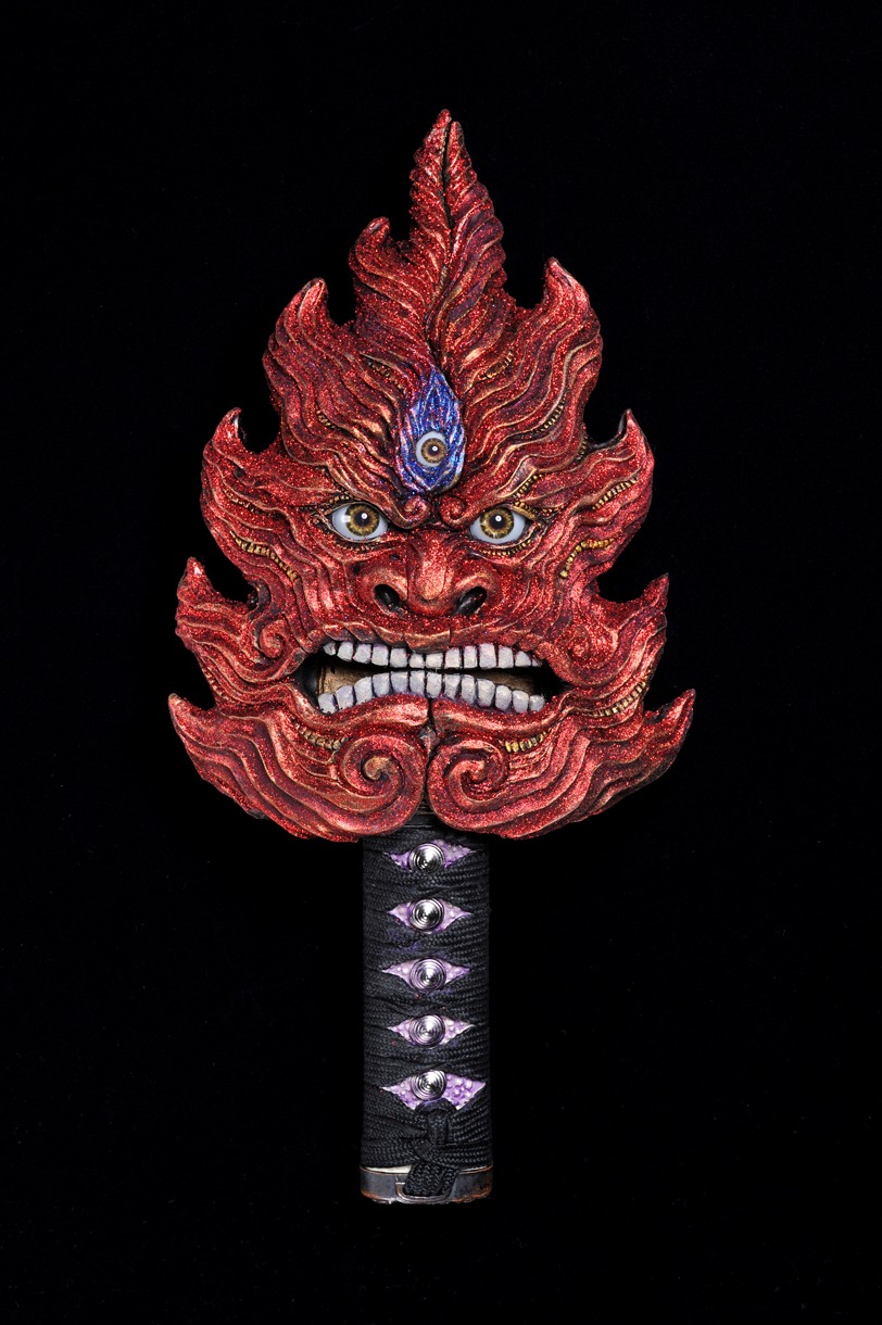 「炎天剣・ギリギリ君 Burning Sword：GiriGiri-kun」写真：大坪尚人（講談社）