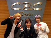 「ピーパーTVさがせ！ピーチクパーチク」出演の門出ピーチクパーチクとプリンスワイケー（Jam9）。