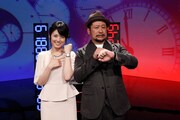 ケンドーコバヤシ(左)と中島めぐみ関西テレビアナウンサー(右)(c)KTV
