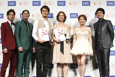 「DHCダイエットアワード2013」会見の模様。