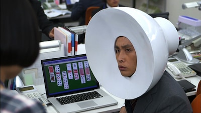 「青山ワンセグ開発」内ドラマ「ちょこやまくん」(c)NHK