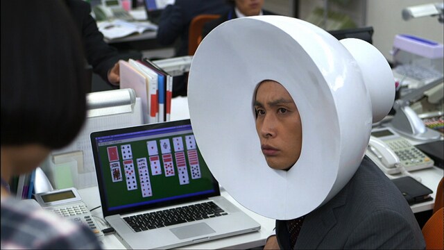 「青山ワンセグ開発」内ドラマ「ちょこやまくん」(c)NHK