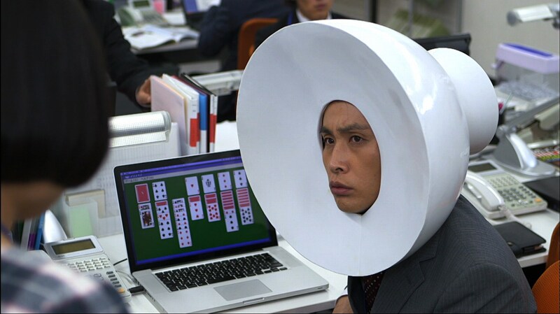 「青山ワンセグ開発」内ドラマ「ちょこやまくん」(c)NHK