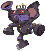 スゴイゾウは暴走すると「ヨゴスゾウ」に変身。(c)やなせたかし / フレーベル館・TMS・NTV　(c)やなせたかし / アンパンマン製作委員会2013