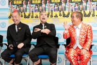 （左から）ケッチ！、HIRO-PON、池乃めだか