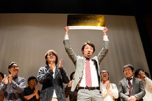 「第2回HAMAMACYO トーKING！グランプリ」で優勝した囲碁将棋。(c)文化放送
