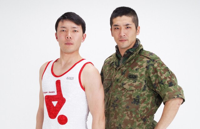 弾丸ジャッキー。左がオラキオ、右がテキサス。