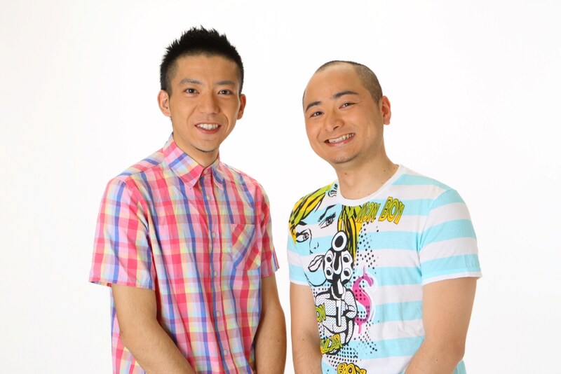 どぶろっく。右が江口、左が森。