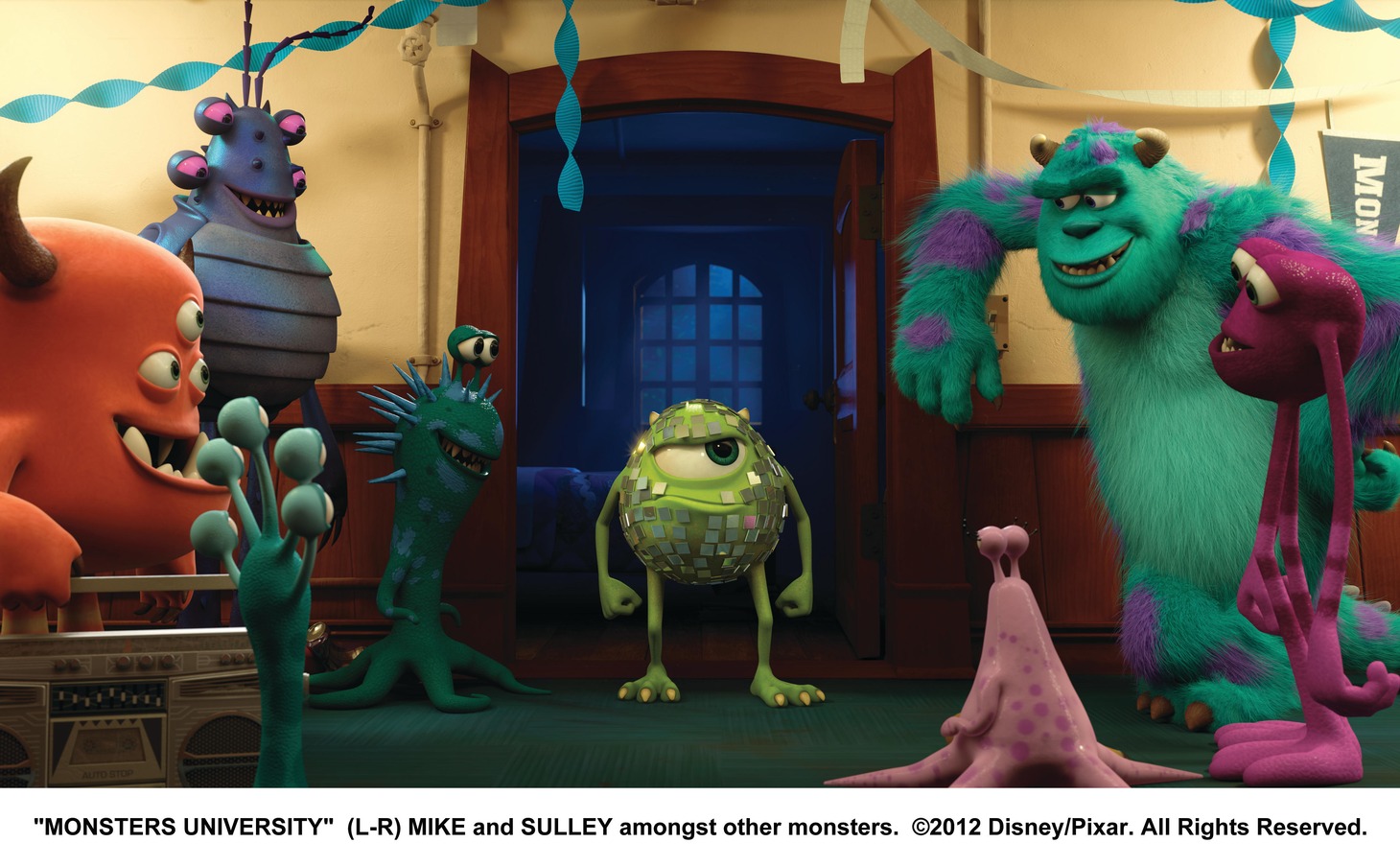映画「モンスターズ・ユニバーシティ」(c)2013 DISNEY/PIXAR.