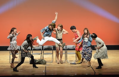 「FKD48 6th LIVE～確信～ 第二回総選挙結果発表！」人気ユニット・チーム女装。