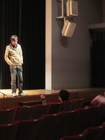 ちゅうえいに「練習は？」と怒る永沢と言い訳をするちゅうえい。