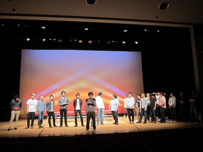 「FKD48 6th LIVE～確信～ 第二回総選挙結果発表！」リハーサルの様子。