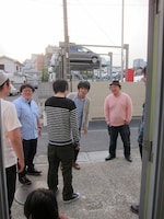 本気ダメ出しをしている山本。こちらに「撮るな撮るな」と一蹴。