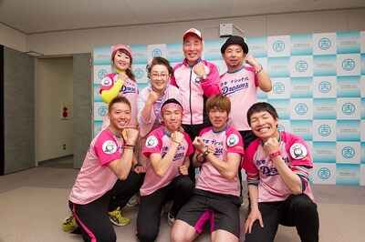 宮川大助・花子らのマラソンチーム「吉本ナショナルDreams」(c)吉本興業